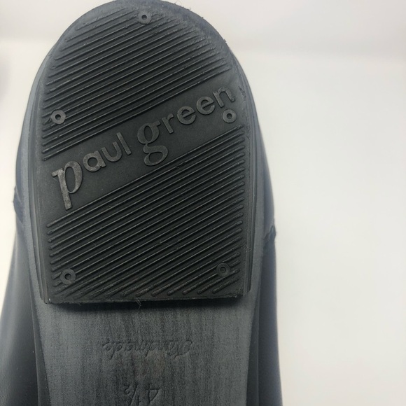 Paul Green Loafer Ballet Flats Zipper Toe Detail - Picture 4 of 8